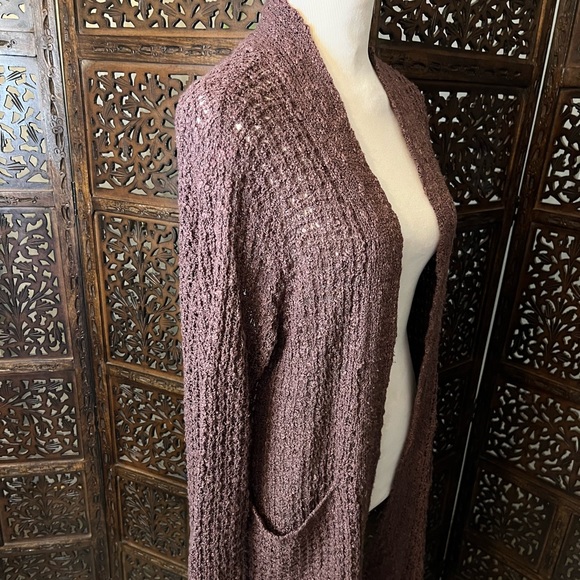 Mulberry Knit Long Cardigan - Picture 3 of 5